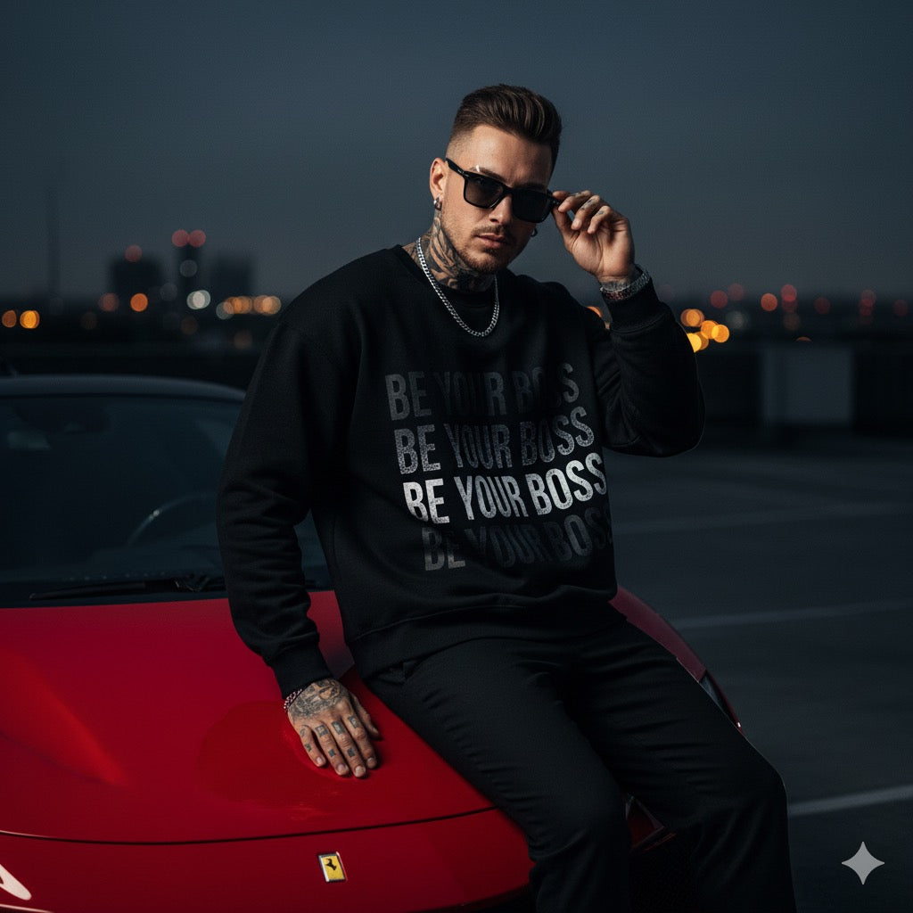 Be Your Boss Oversized Sweatshirt