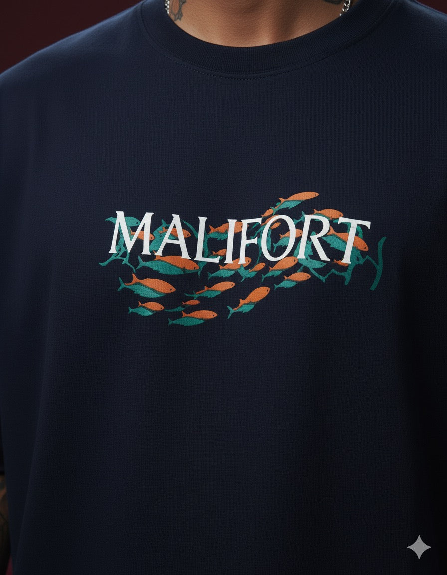 Dancing fish Oversized Sweatshirt