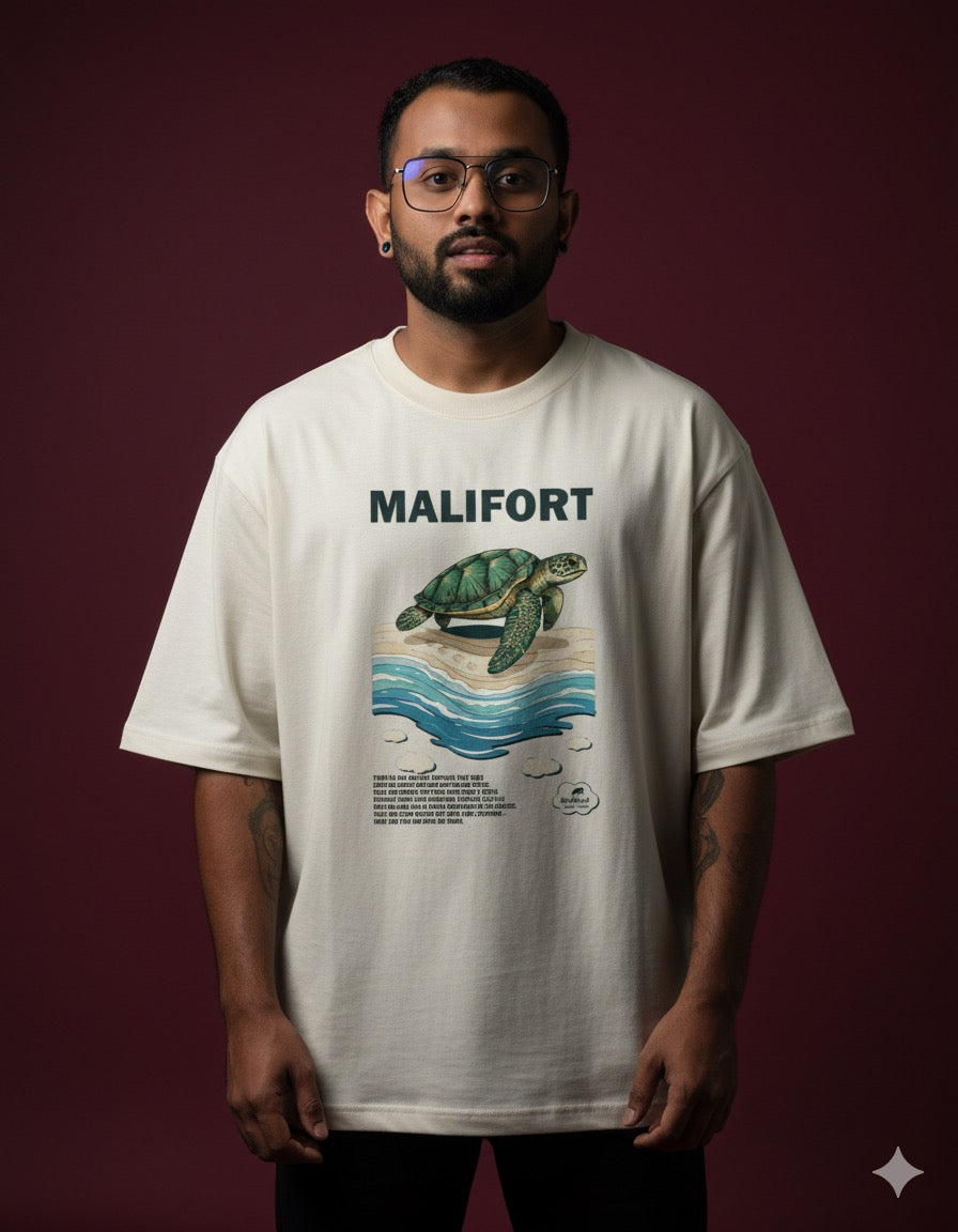 Step up Turtle Oversized Tee