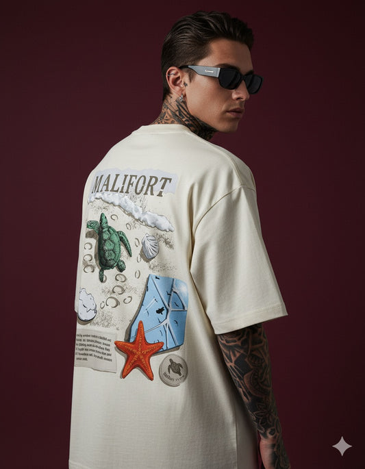 Step up Turtle Oversized Tee