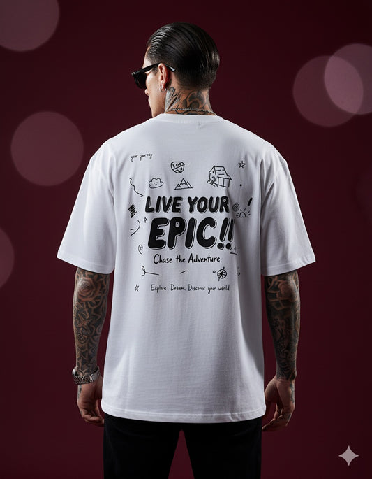 weke up Oversized Classic Tee