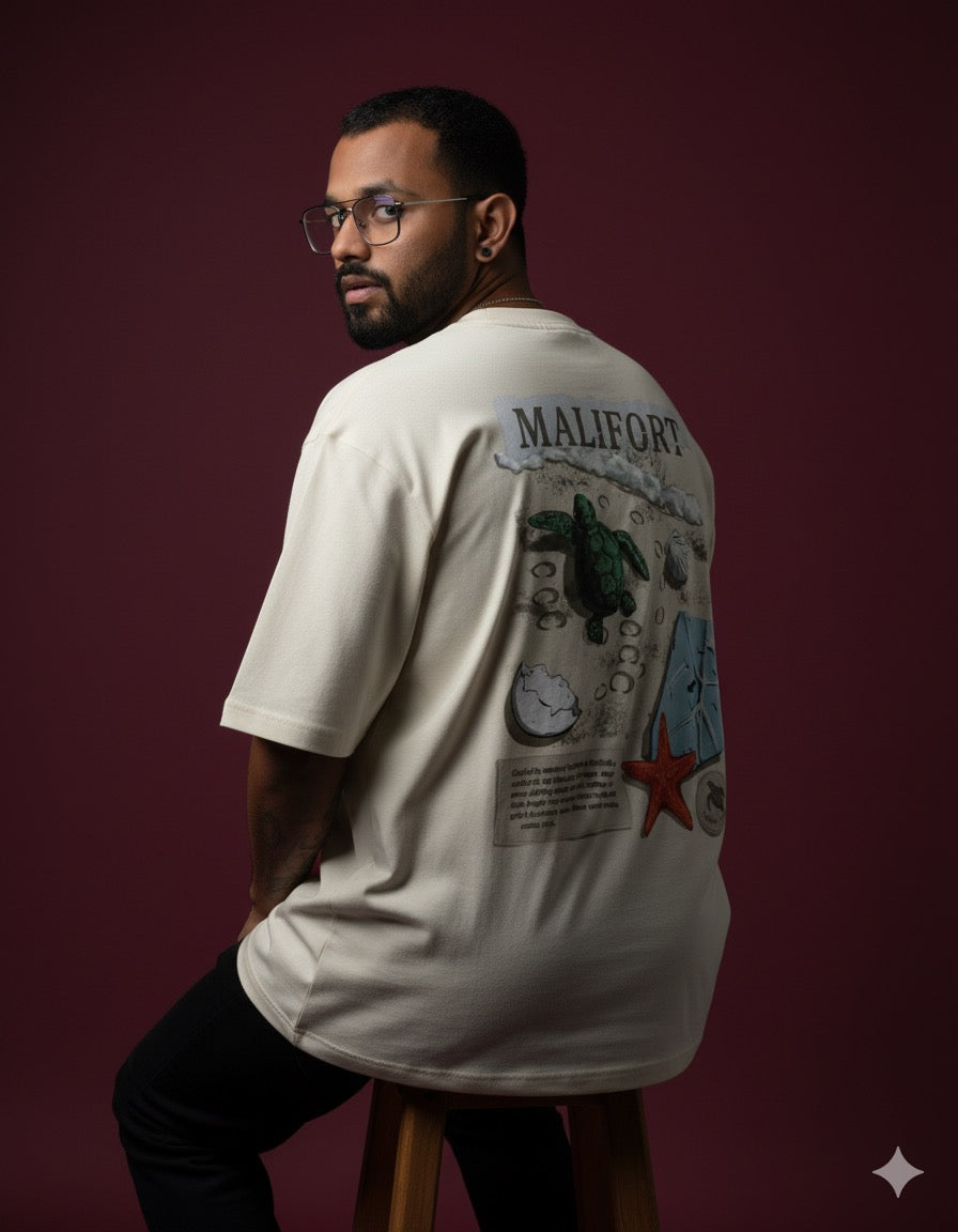 Step up Turtle Oversized Tee