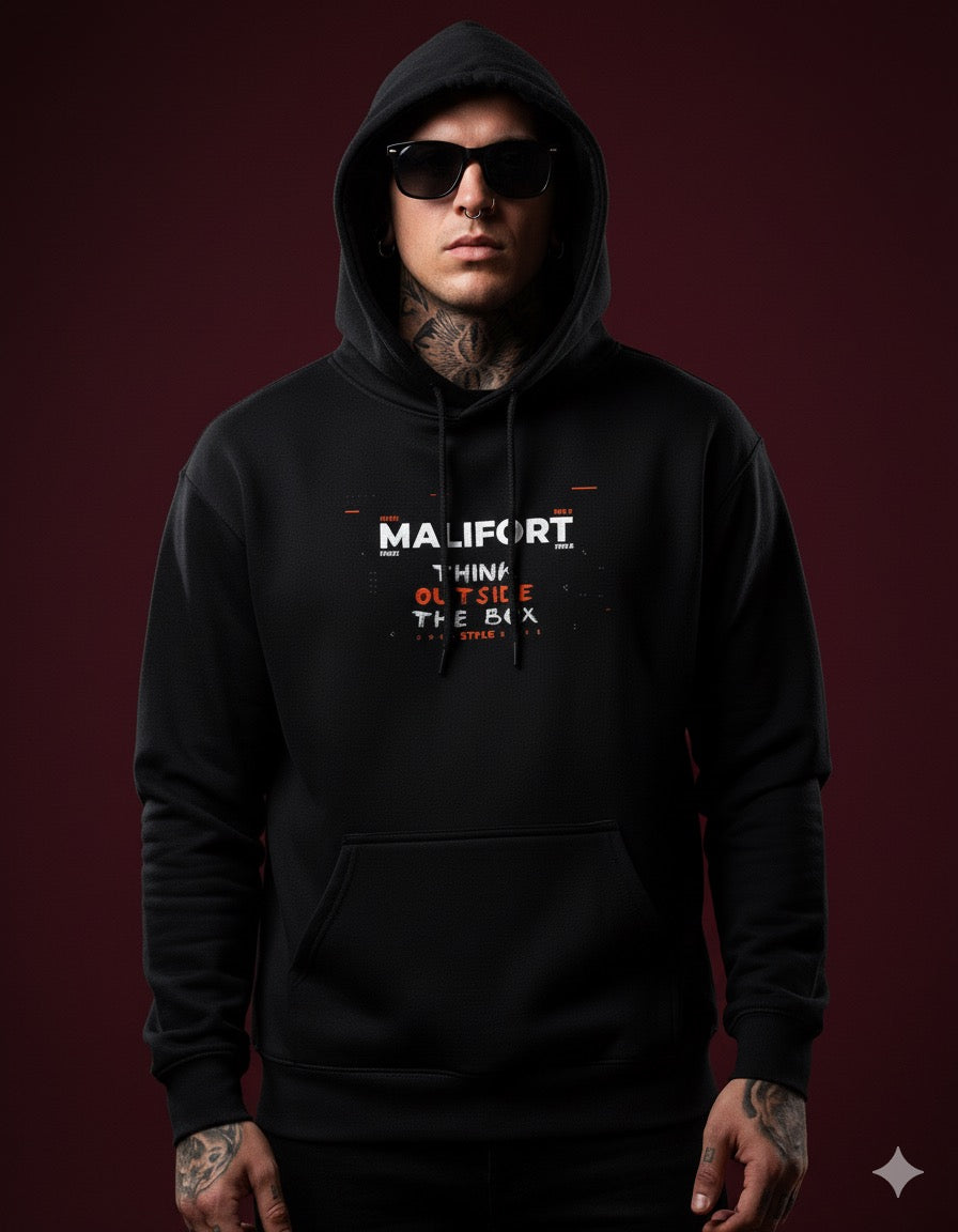 Think our side of the box Unisex Hoodie