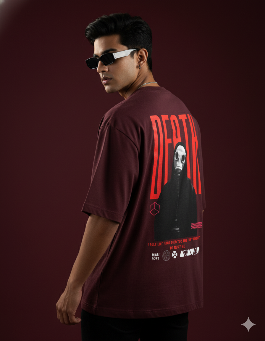 Villain Death Oversized Tee