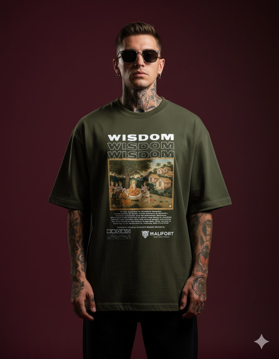 Anicent wisdom Oversized Tee