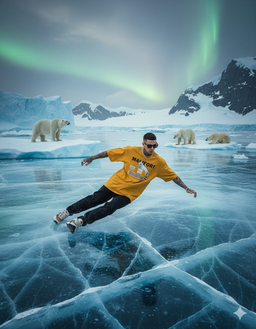 Arctic Sentinel Oversized Tee