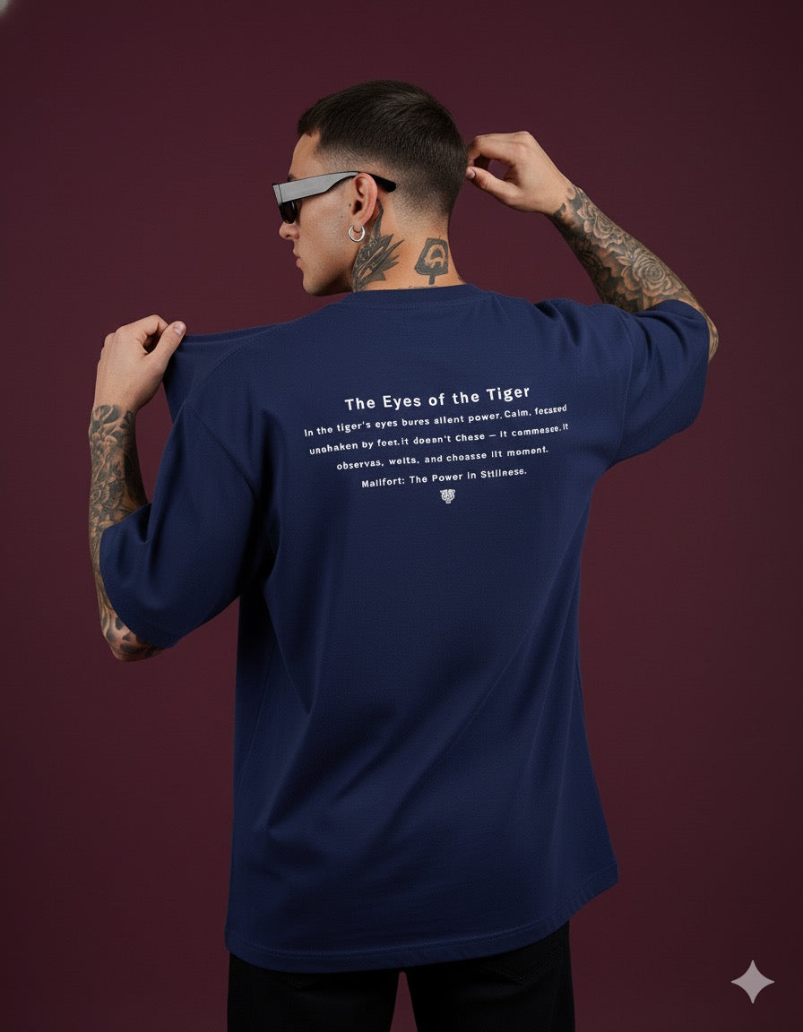 THE EYE OF TIGER Oversized TEE