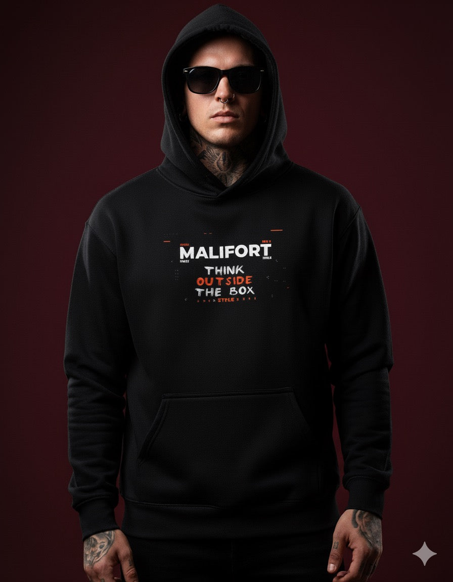 Think our side of the box Unisex Hoodie