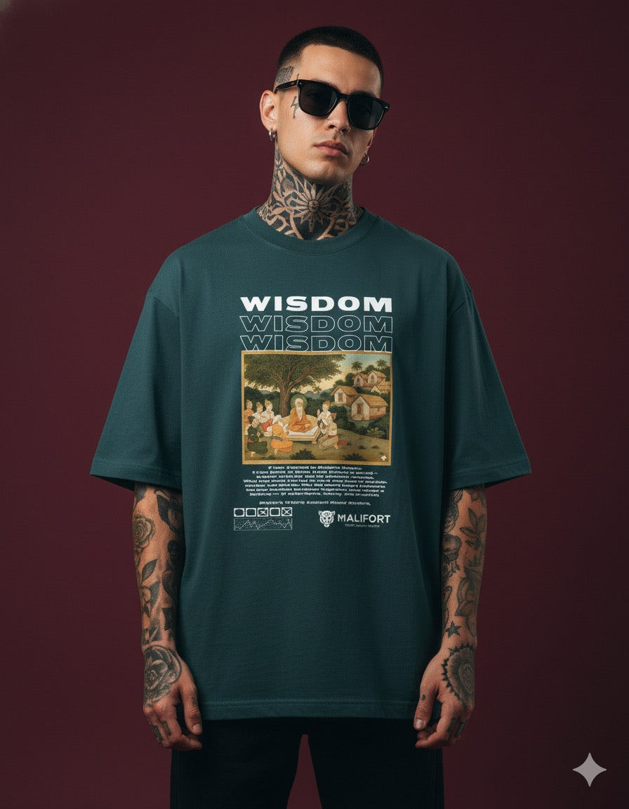 Anicent wisdom Oversized Tee