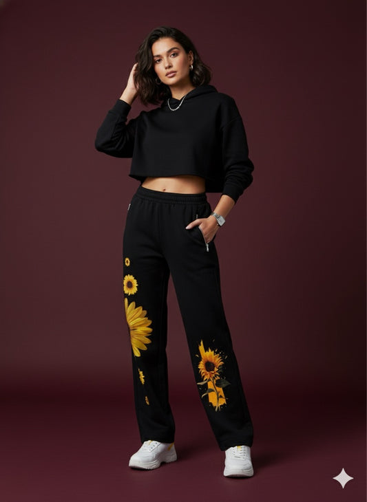 SUN FLOWER SWEATPANT