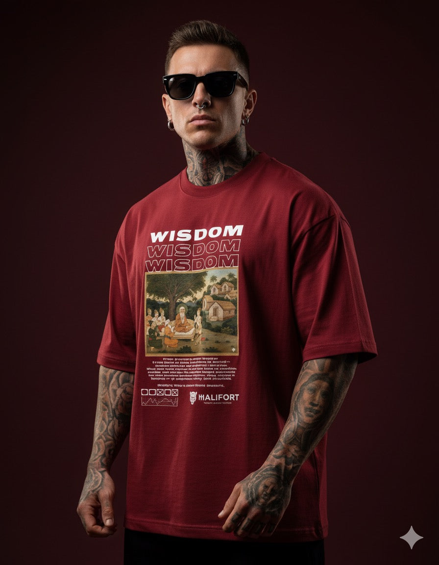 Anicent wisdom Oversized Tee