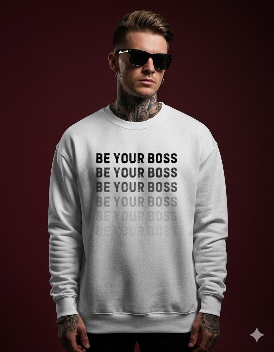 Be Your Boss Oversized Sweatshirt