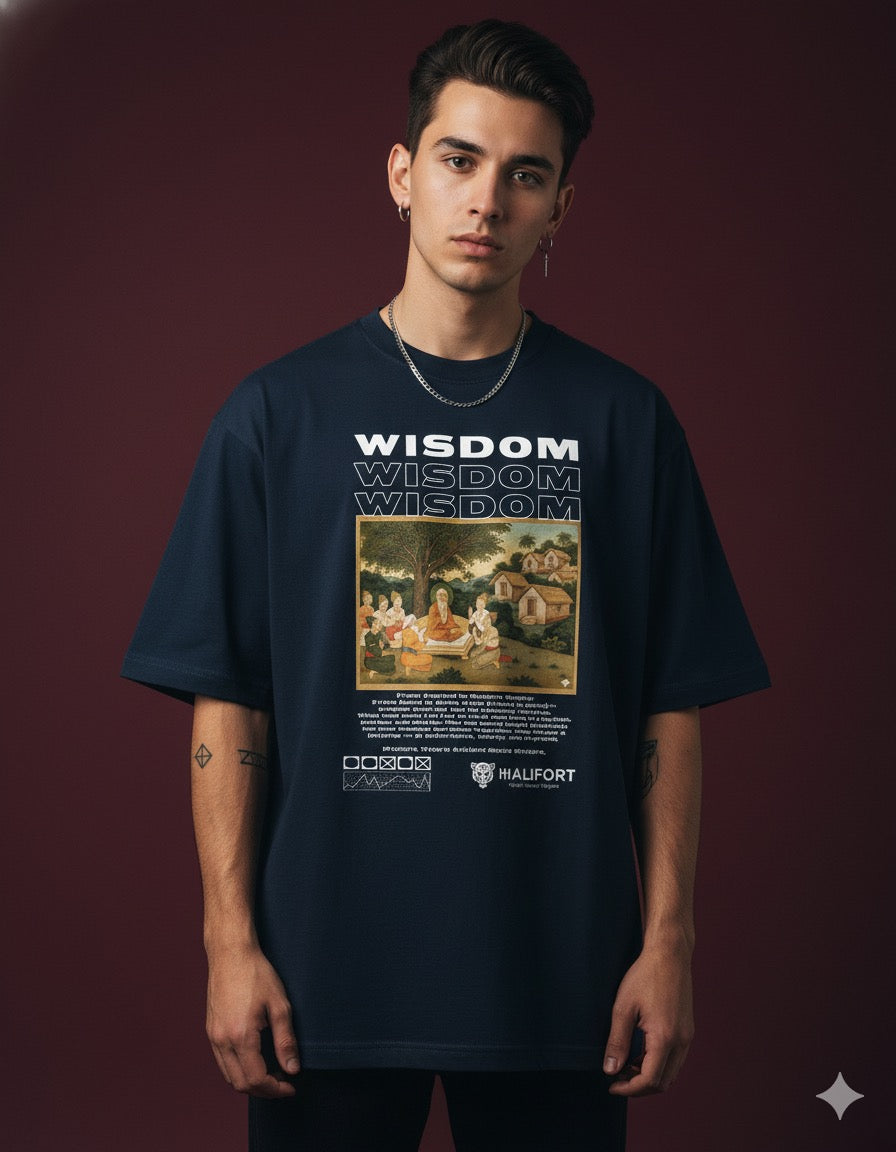 Anicent wisdom Oversized Tee