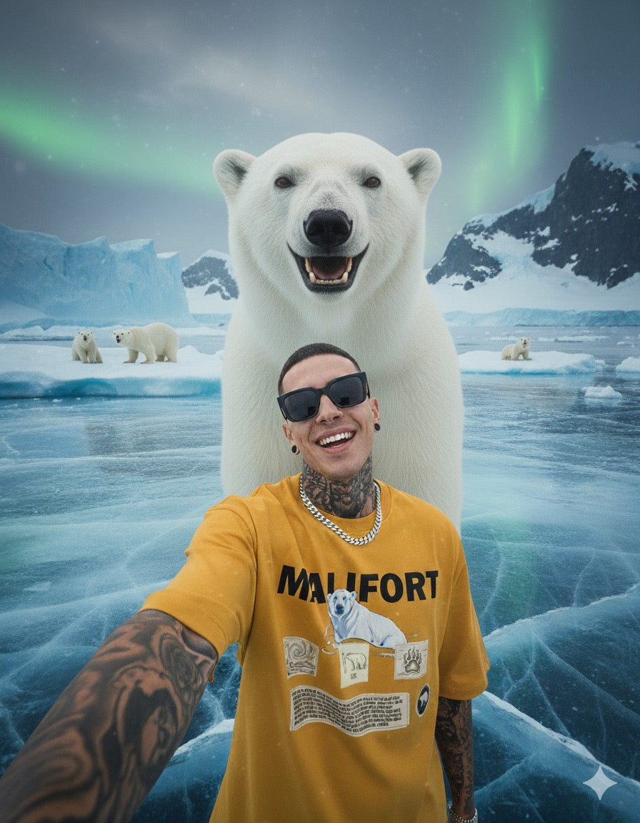Arctic Sentinel Oversized Tee