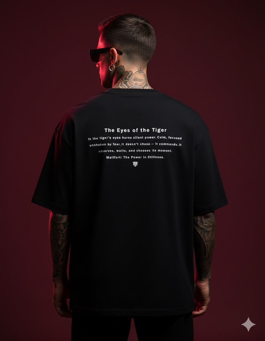 THE EYE OF TIGER Oversized TEE