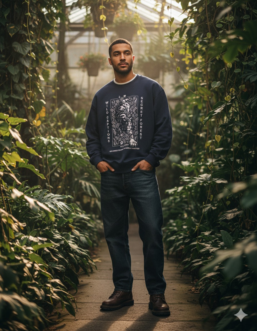 Tiger On Hunt Sweatshirt