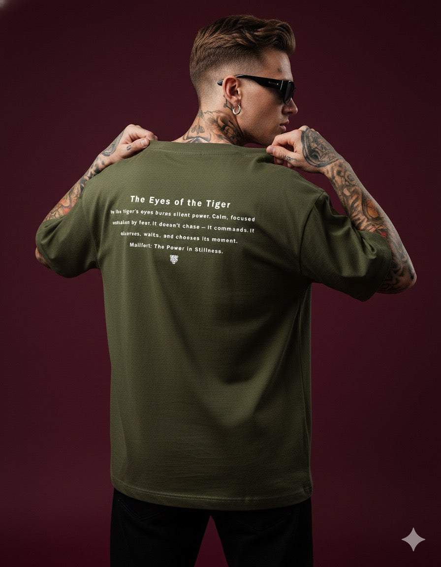 THE EYE OF TIGER Oversized TEE