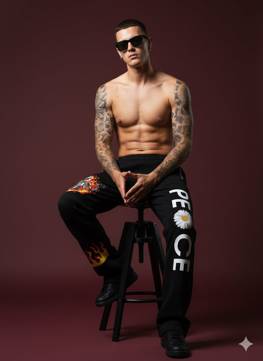 Fire Peace Sweatpant ￼