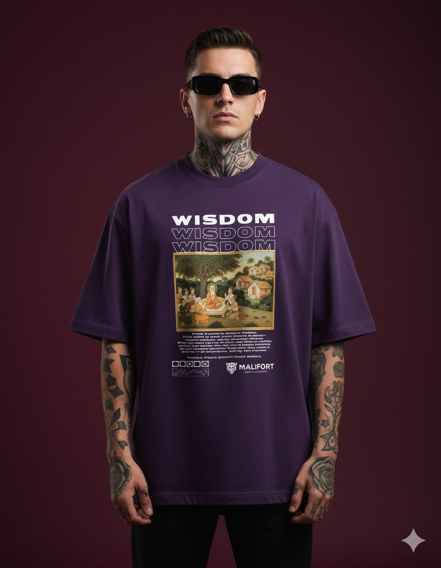Anicent wisdom Oversized Tee