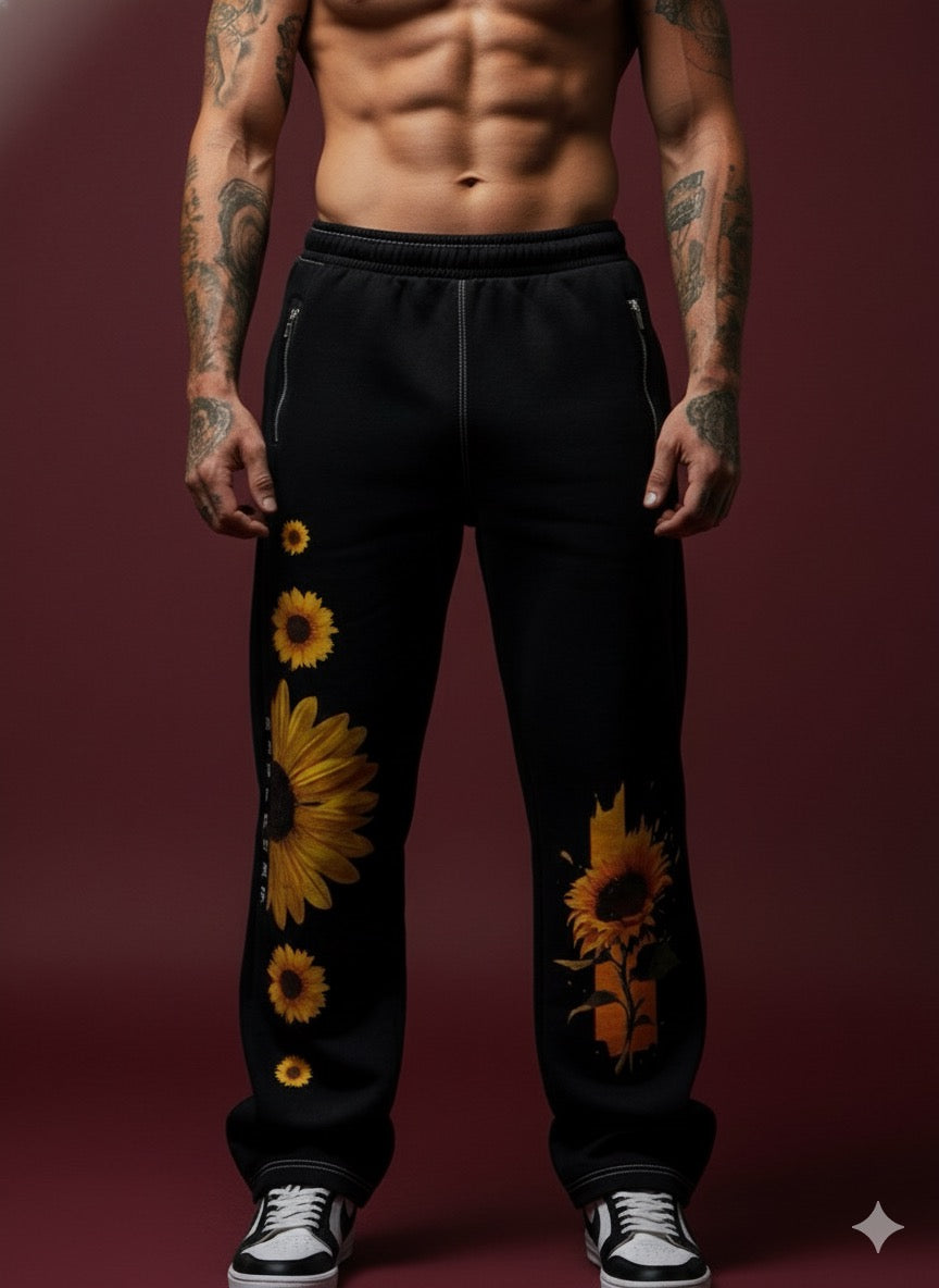 SUN FLOWER SWEATPANT