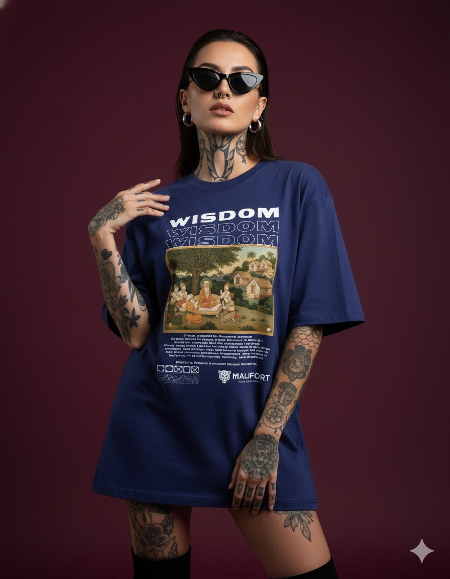 Anicent wisdom Oversized Tee