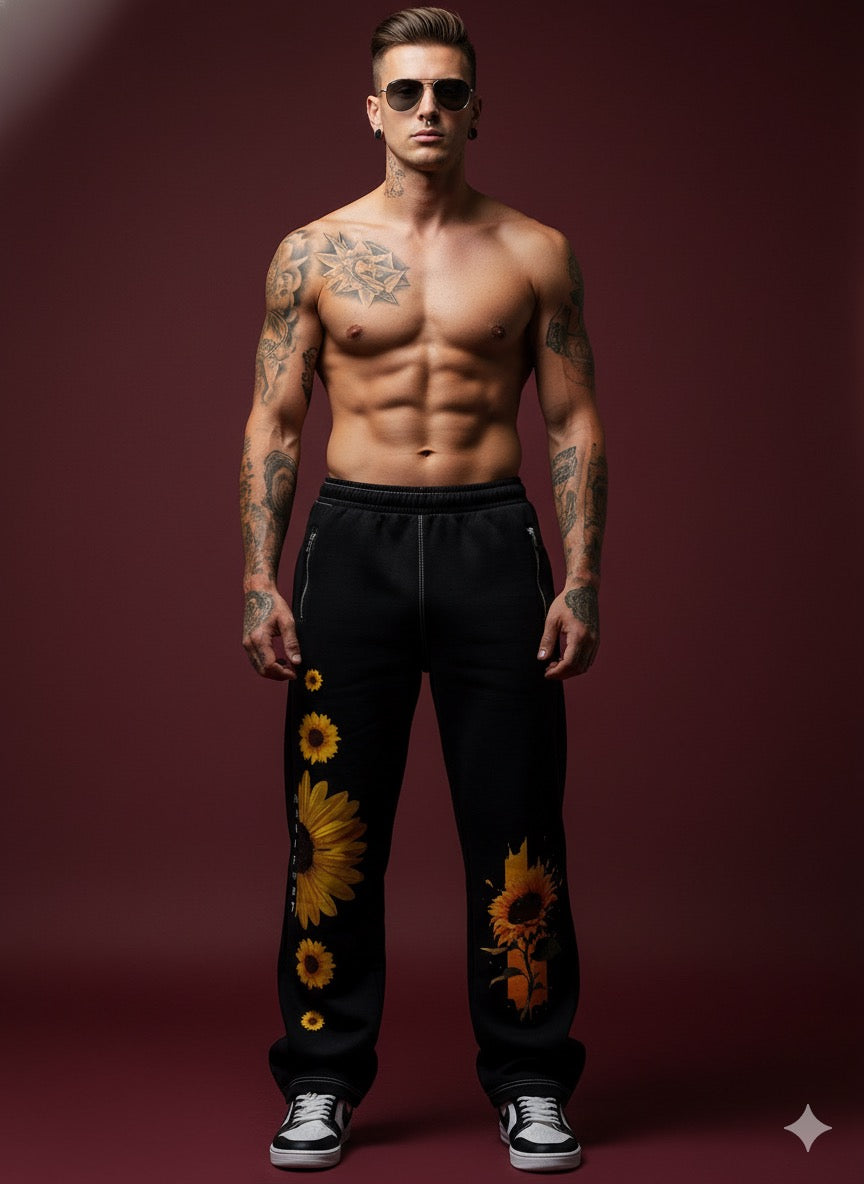 SUN FLOWER SWEATPANT