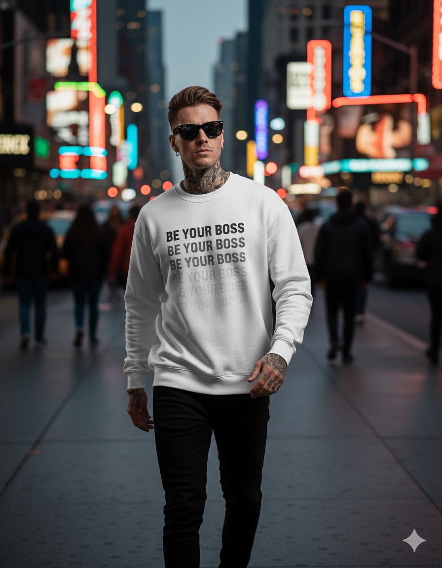 Be Your Boss Oversized Sweatshirt