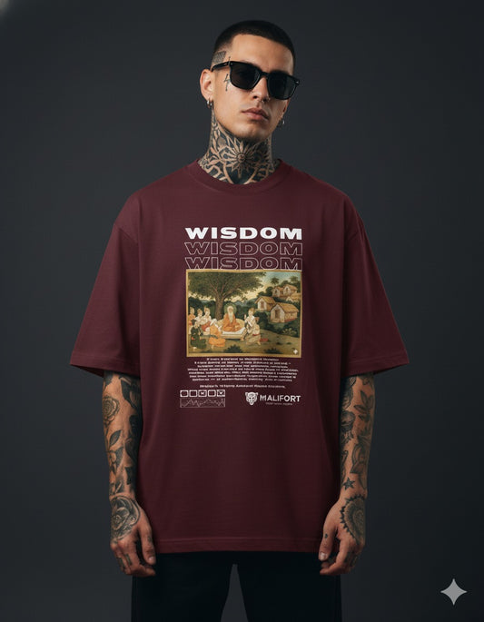 Anicent wisdom Oversized Tee