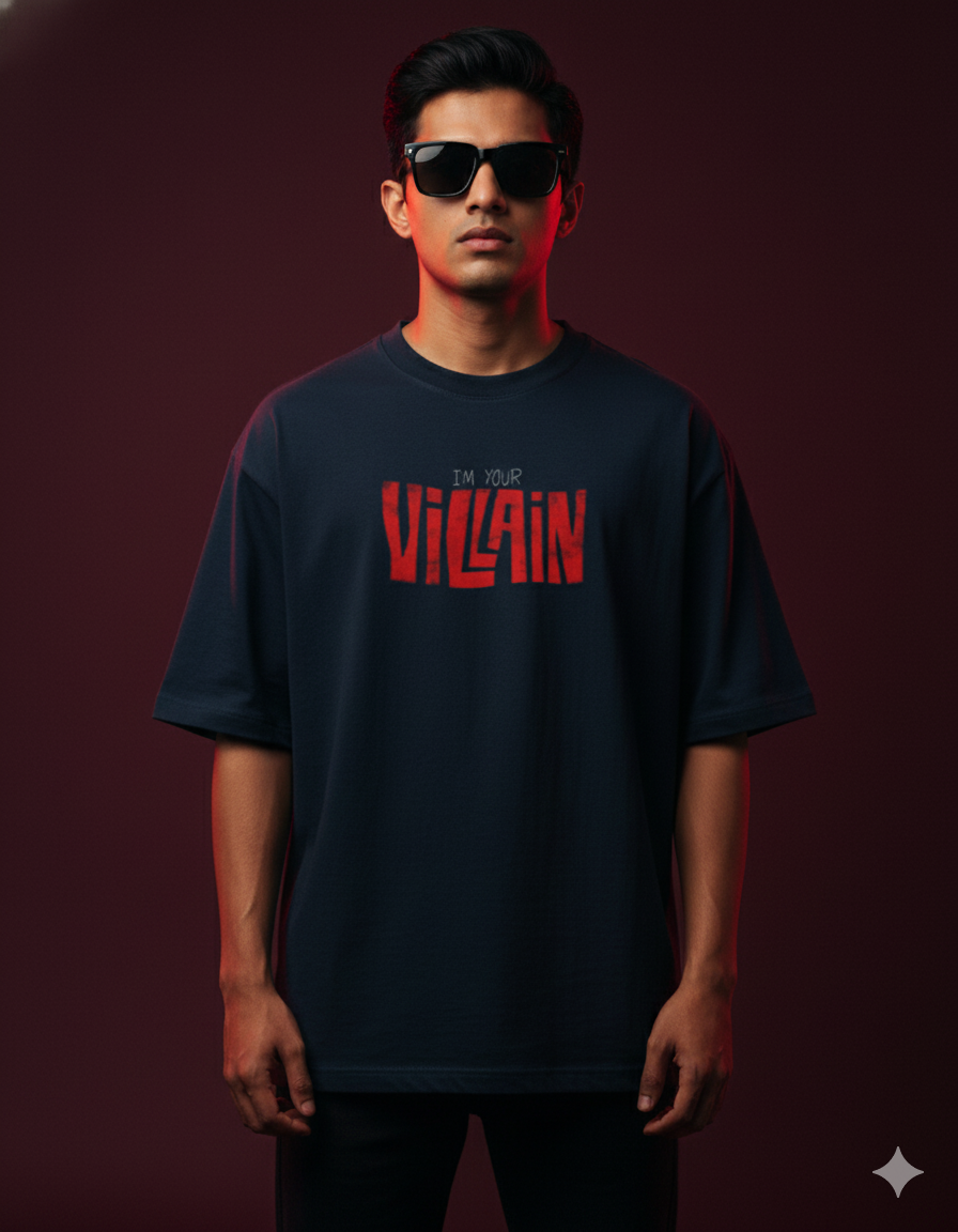 Villain Death Oversized Tee