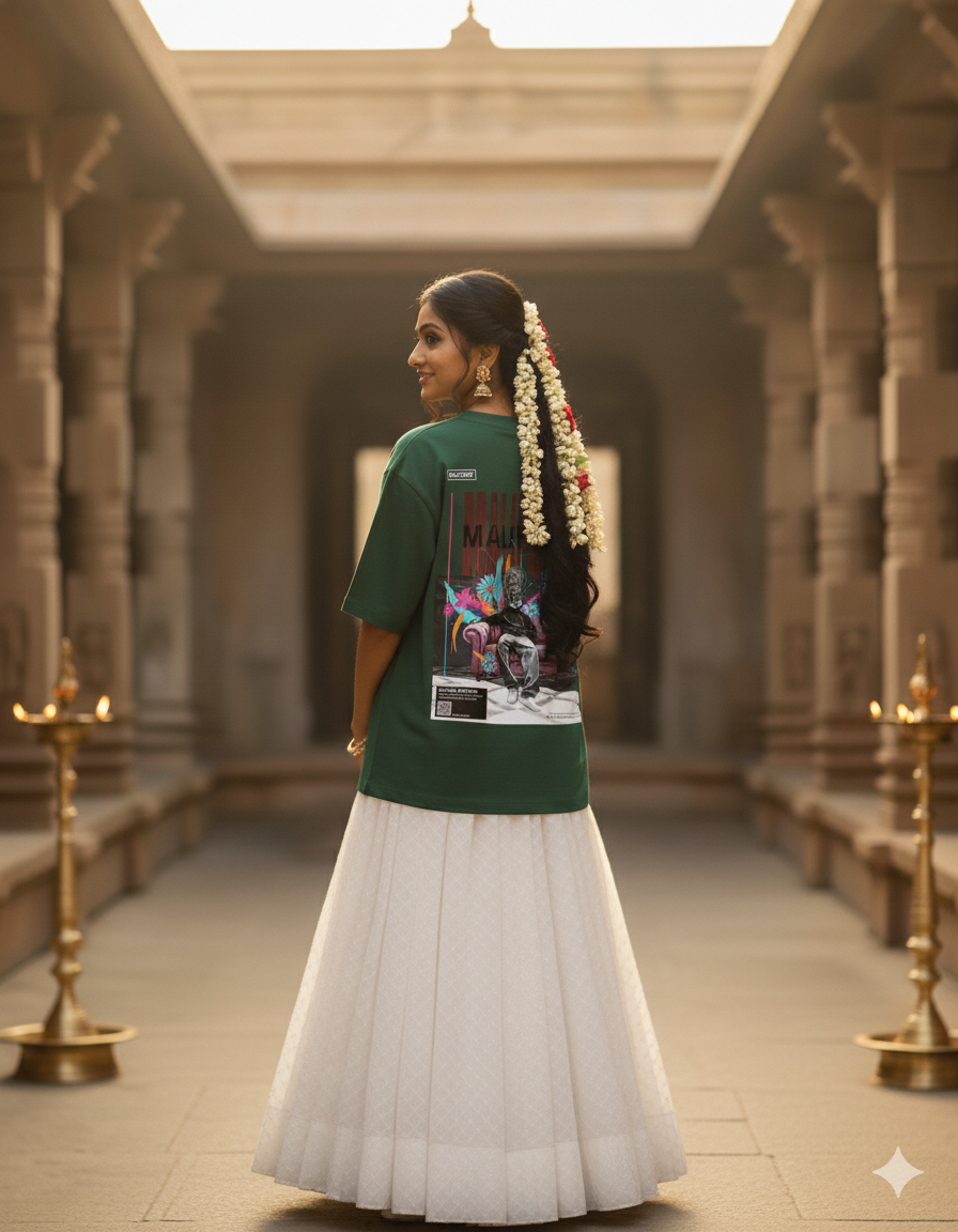 Kathak on culture Oversized Classic T-Shirt