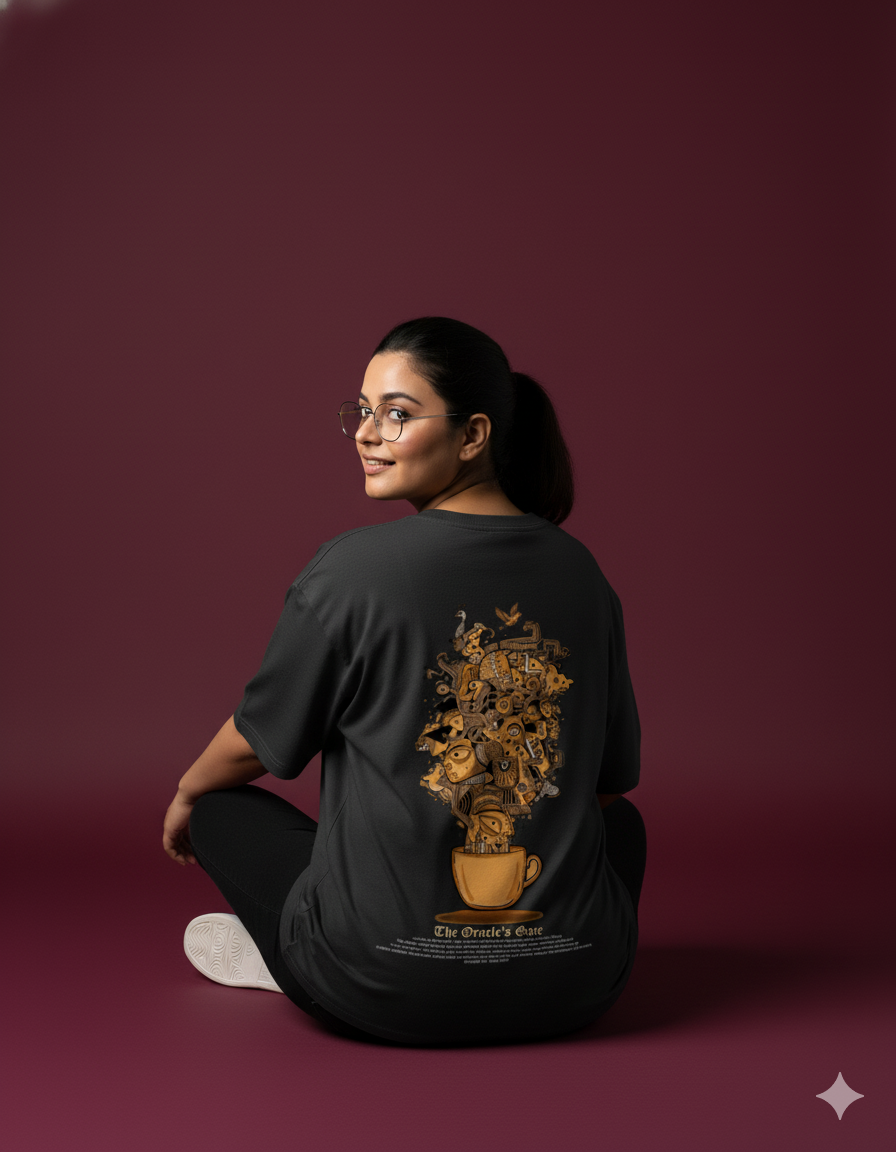 The Oracle's Gaze Oversized Tee