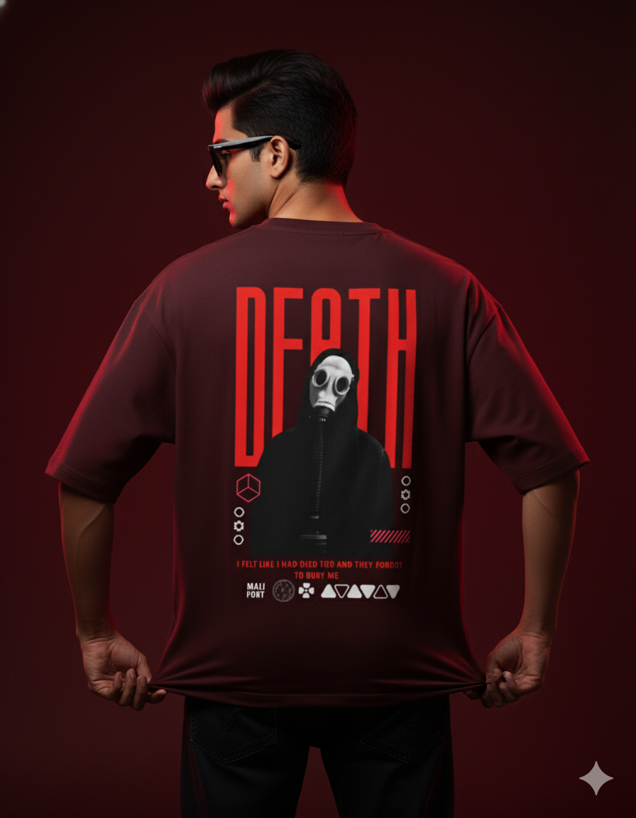 Villain Death Oversized Tee