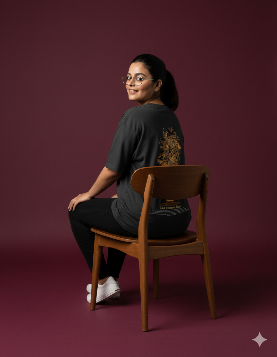 The Oracle's Gaze Oversized Tee