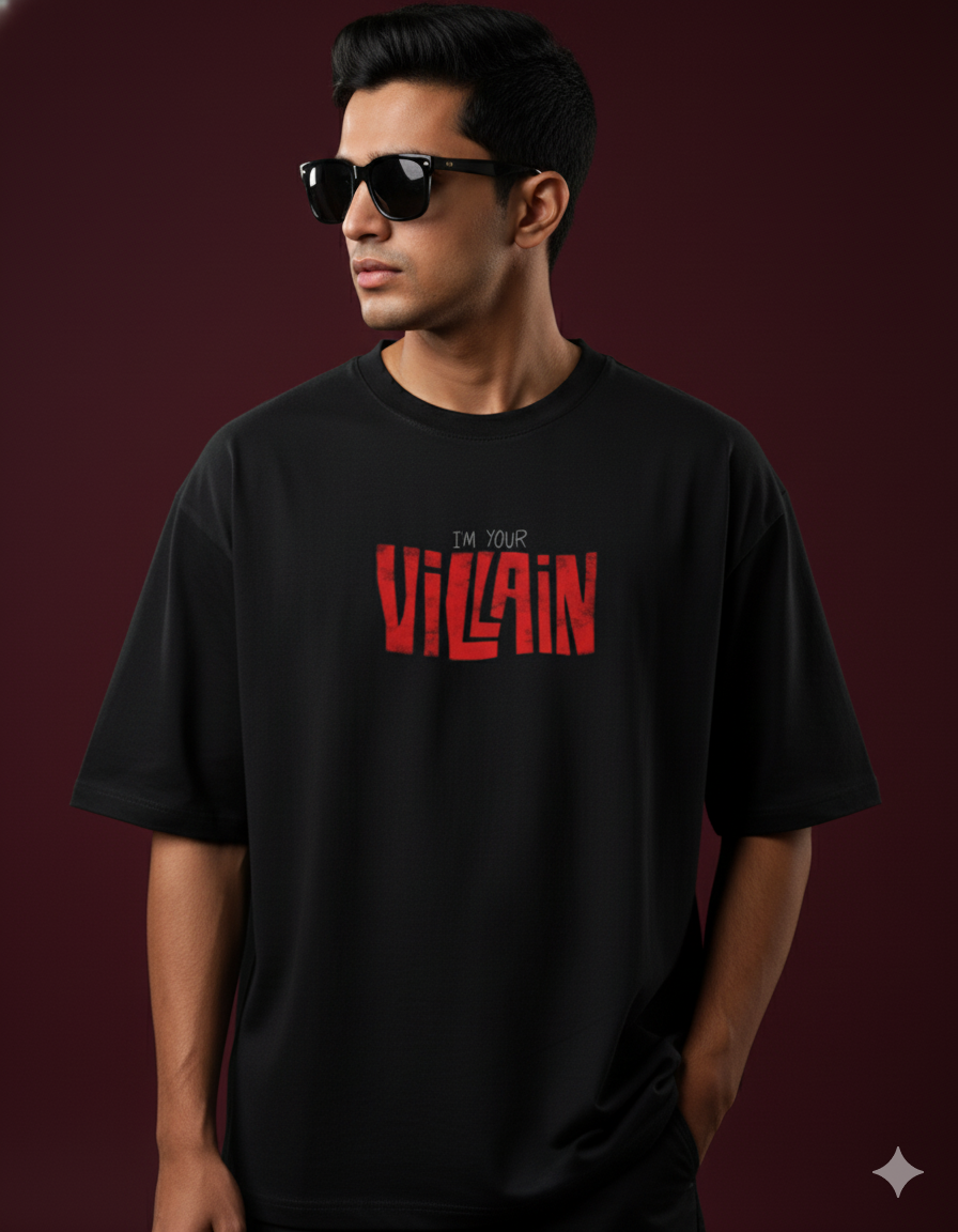 Villain Death Oversized Tee