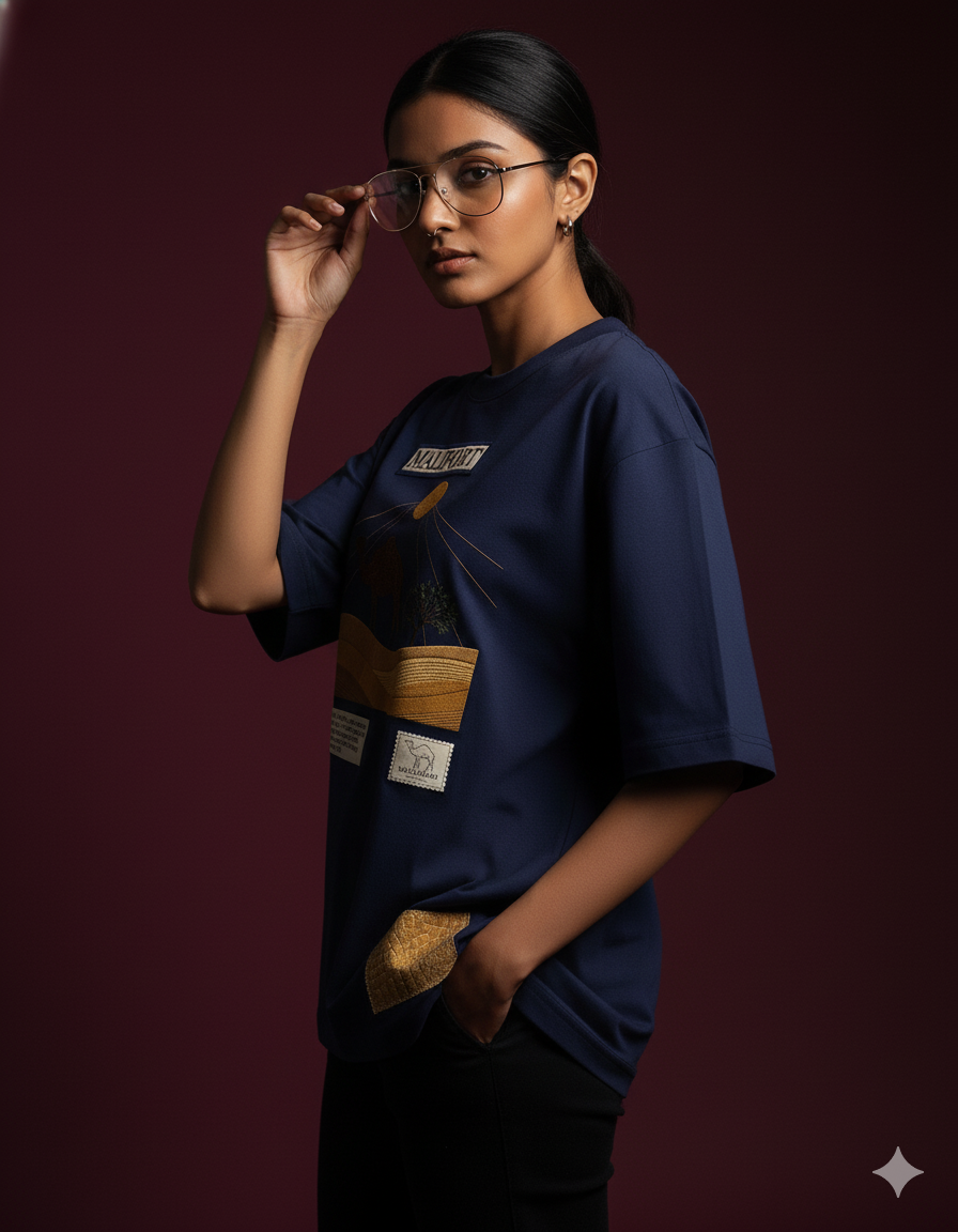 Life Of Camel Oversized Tee