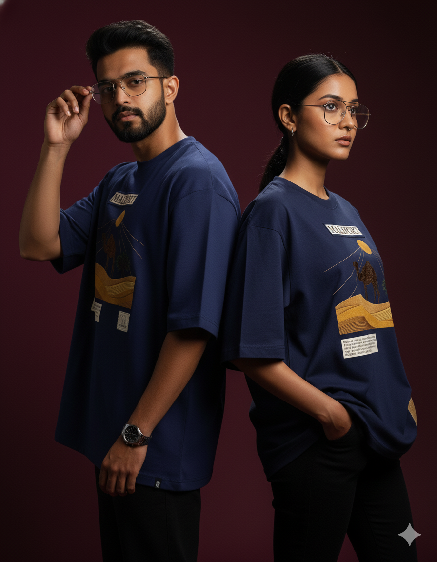 Life Of Camel Oversized Tee