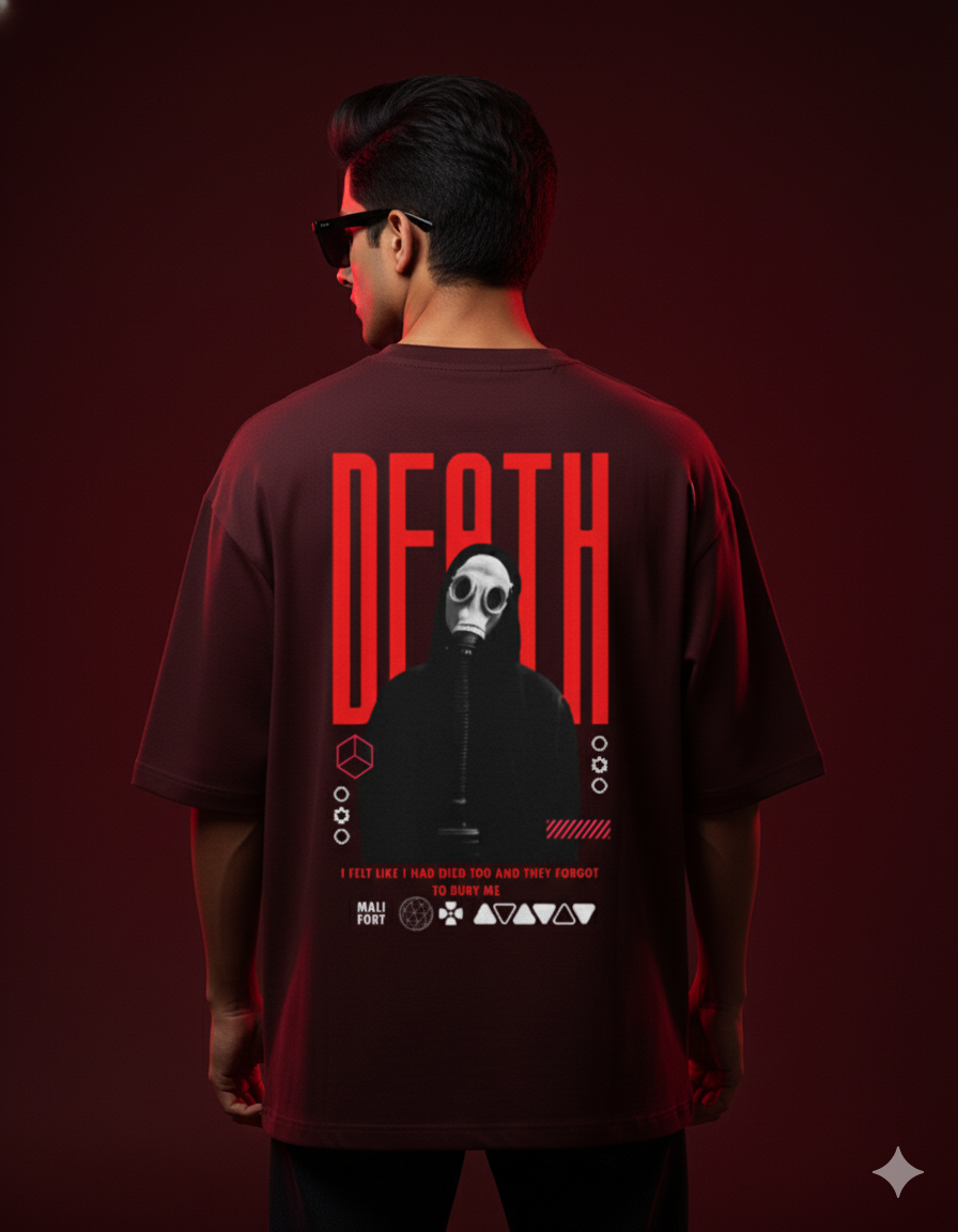Villain Death Oversized Tee
