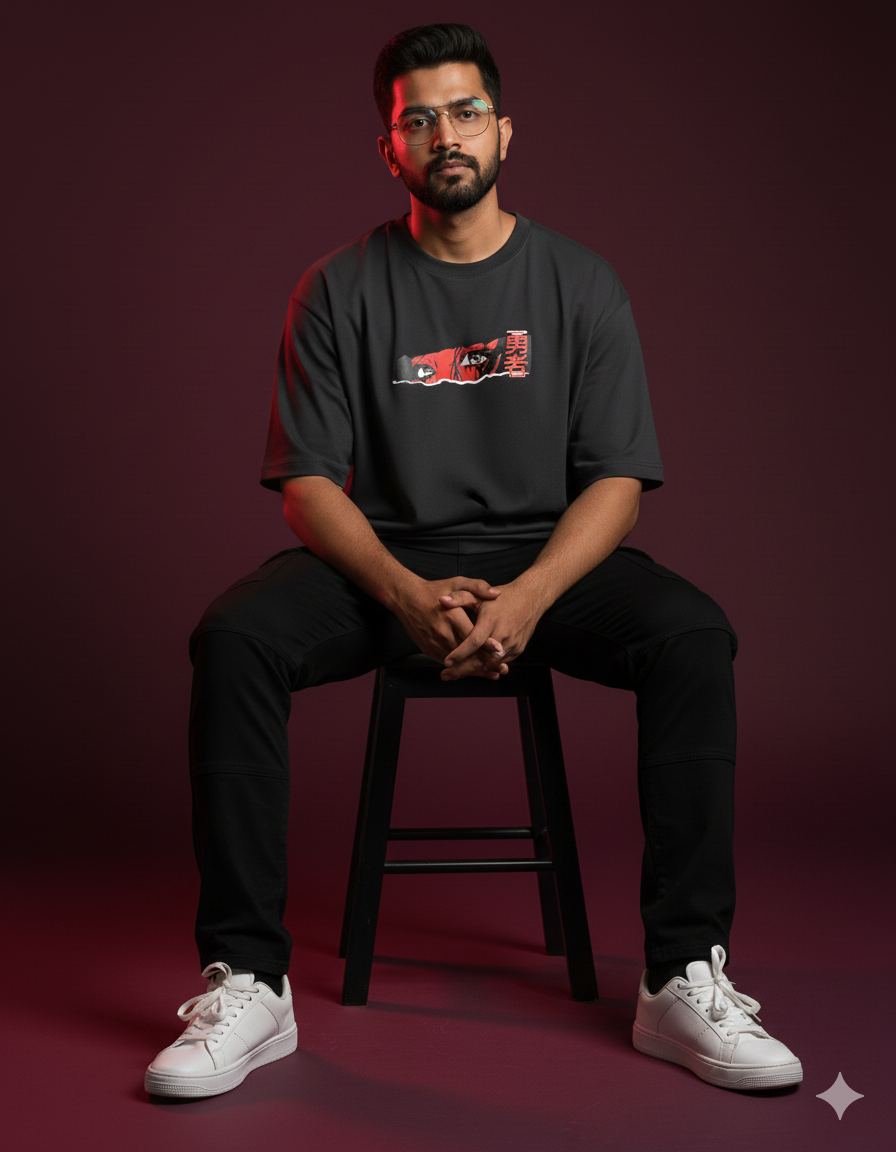 BORING LOOK - PRINTED Unisex Oversized Classic T-Shirt