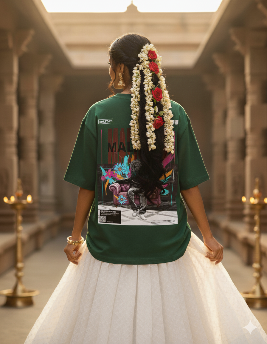 Kathak on culture Oversized Classic T-Shirt