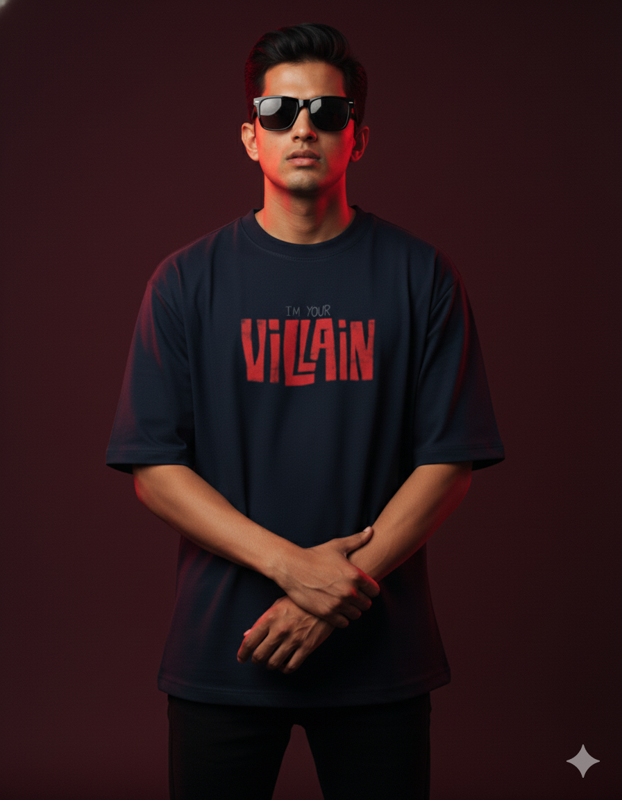 Villain Death Oversized Tee