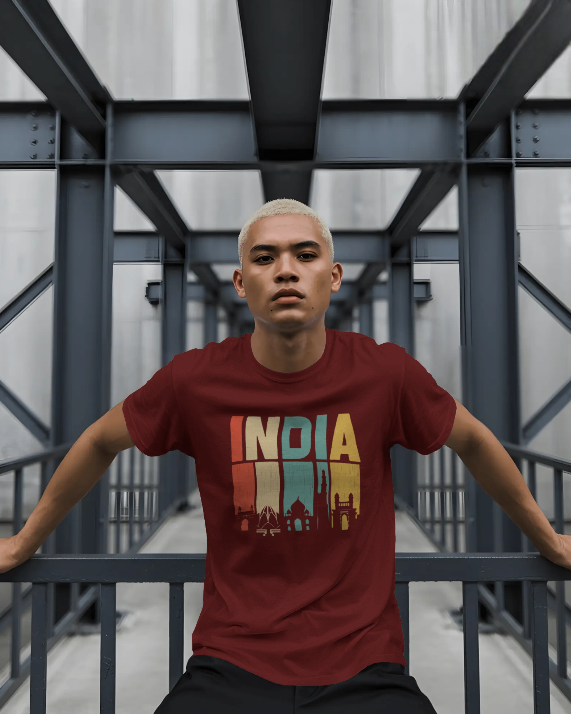 Retro India - Unisex Classic Crew T-Shirt