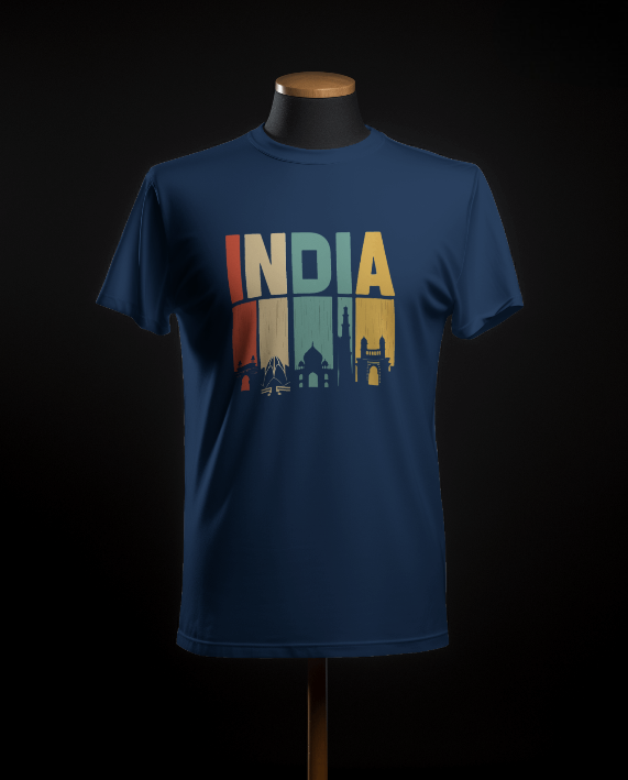 Retro India - Unisex Classic Crew T-Shirt