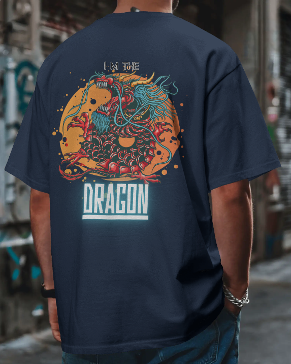 Dragon - Unisex Oversized Classic T-Shirt