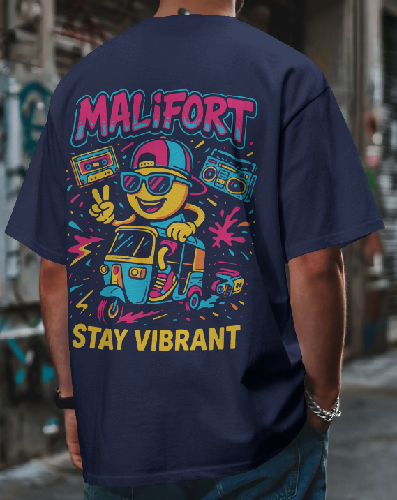 Stay Vibrant - Unisex Oversized Classic T-Shirt