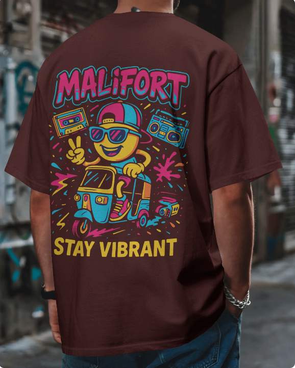 Stay Vibrant - Unisex Oversized Classic T-Shirt
