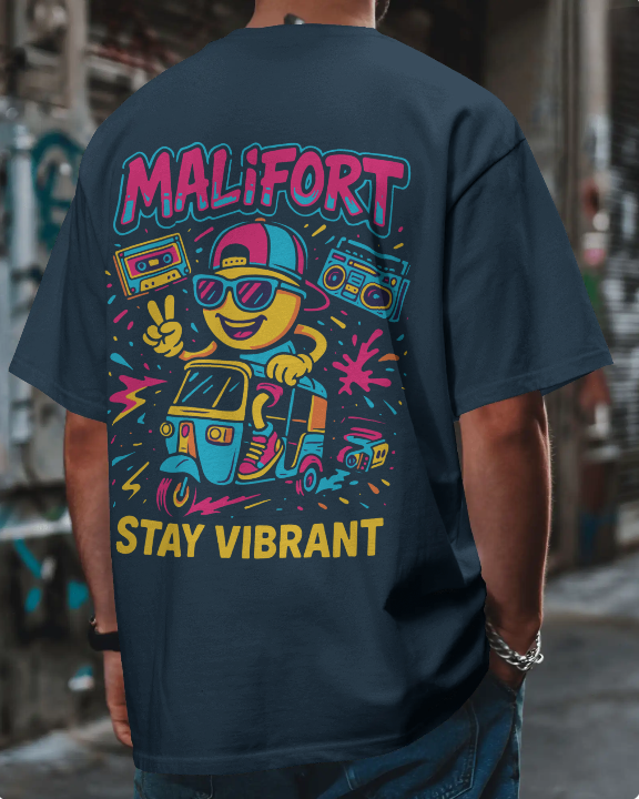 Stay Vibrant - Unisex Oversized Classic T-Shirt