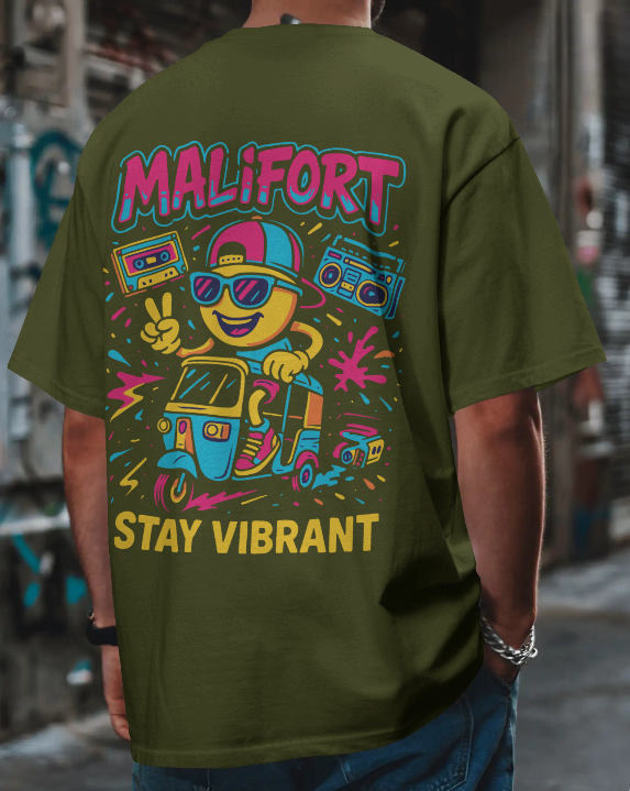 Stay Vibrant - Unisex Oversized Classic T-Shirt