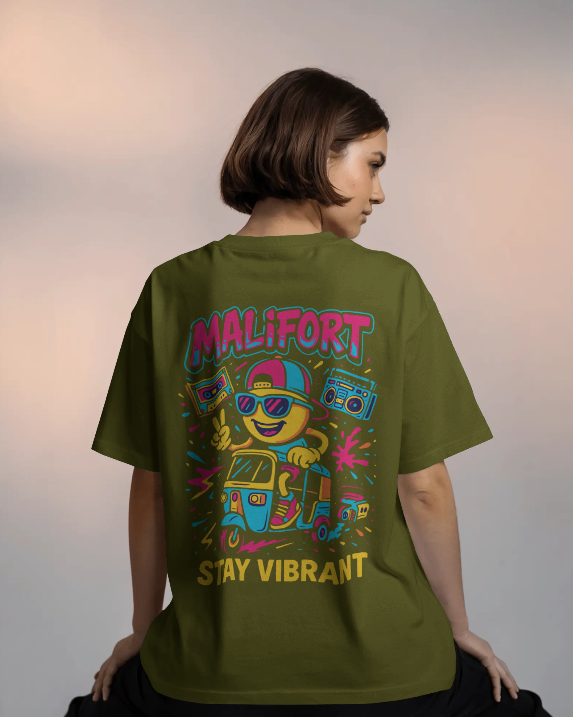 Stay Vibrant - Unisex Oversized Classic T-Shirt