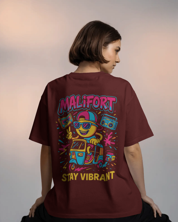 Stay Vibrant - Unisex Oversized Classic T-Shirt