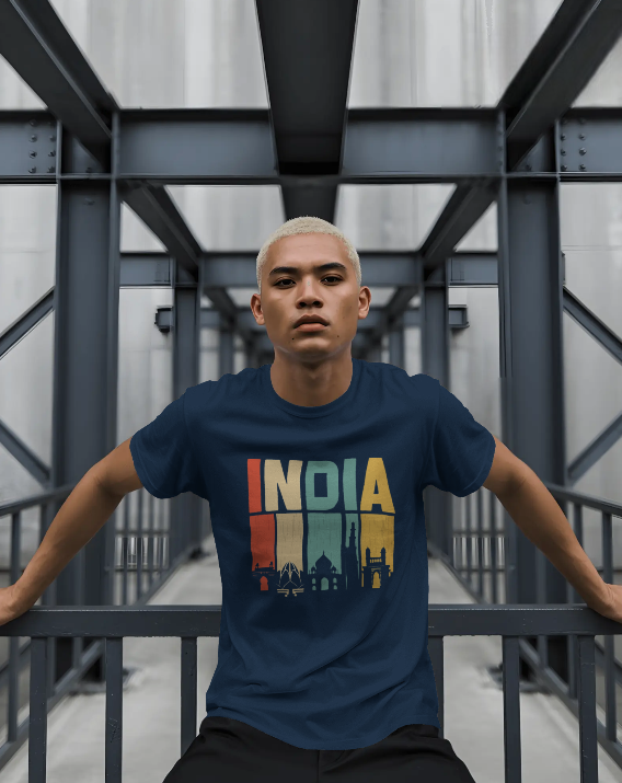 Retro India - Unisex Classic Crew T-Shirt